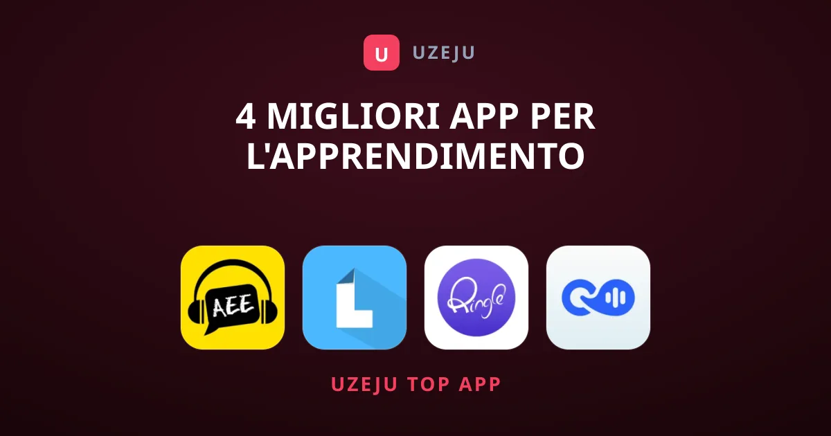4 migliori app per l'apprendimento dell'inglese su mobile